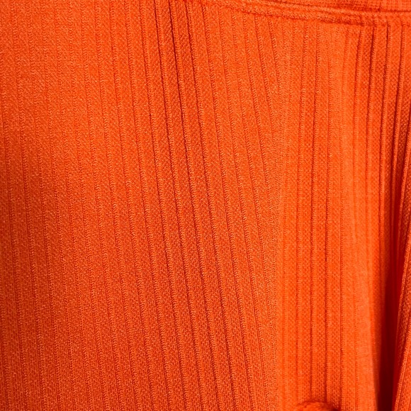 Balance Athletica Vitality Leggings Small Orange Ribbed High Waist Yoga Athletic - Picture 4 of 6